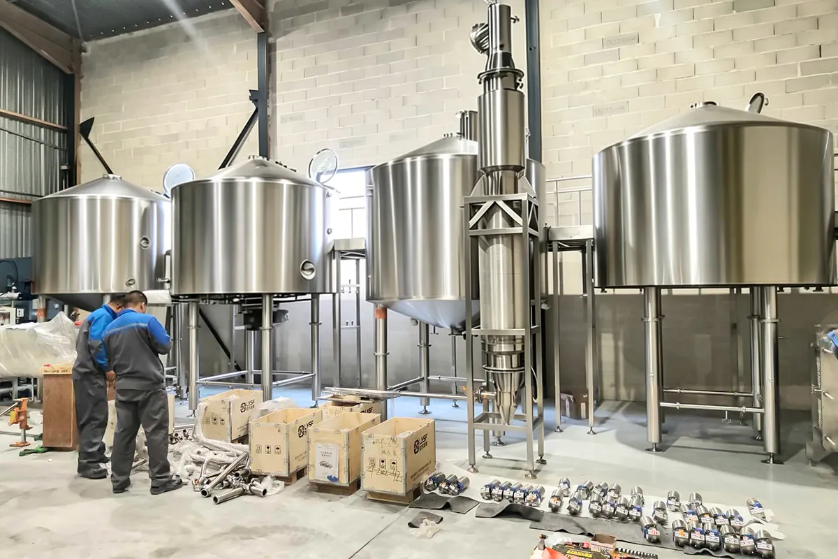 Turnkey brewery system