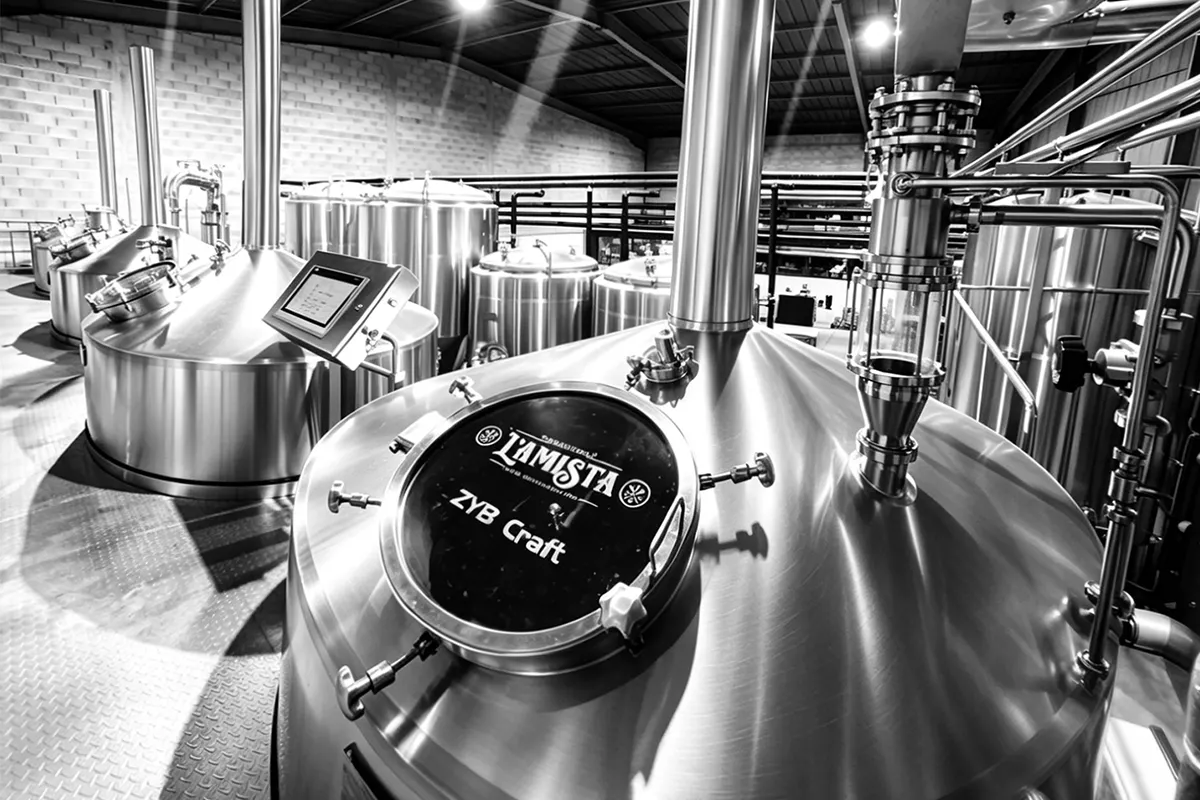 2000L beer brewing system