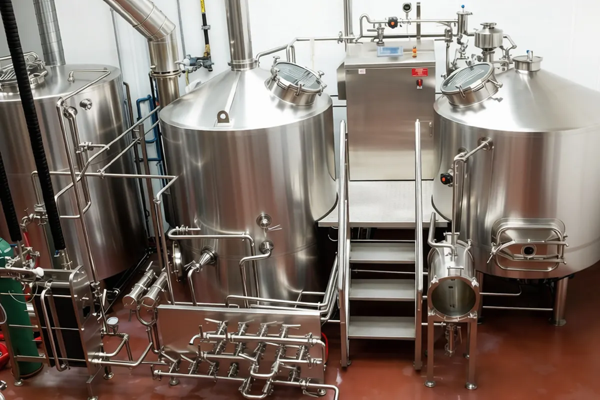 500L 2 vessel brewhouse manufacturer