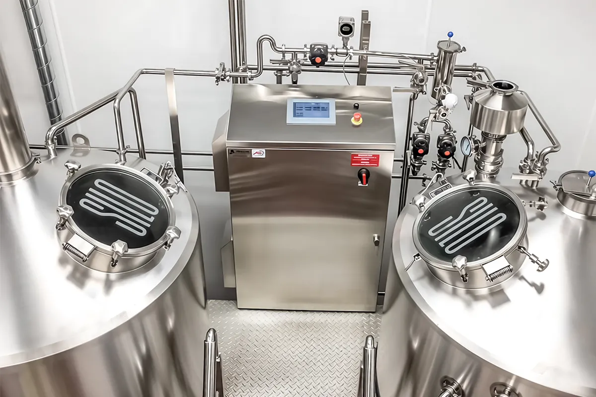 custom 500L 2 vessel brewhouse