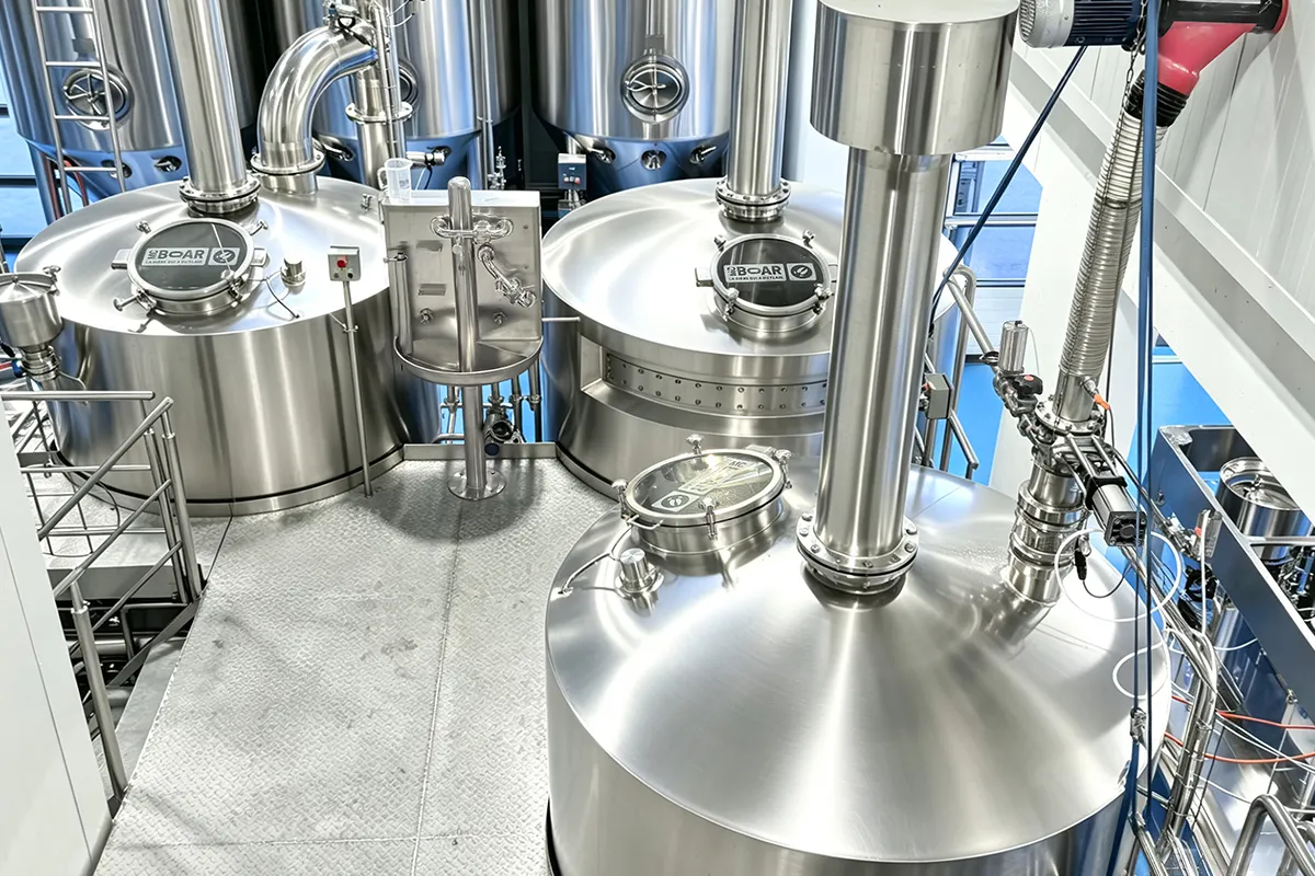 2000L 3 vessel brewhouse