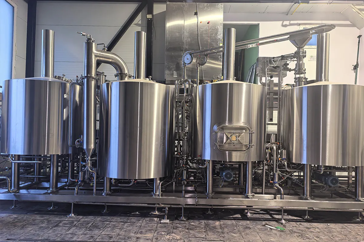 4 vessel brewhouse configuration