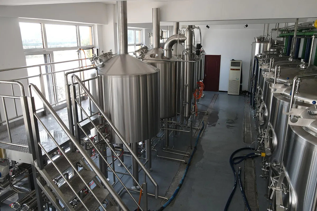 1000L automatic four vessel brewhouse