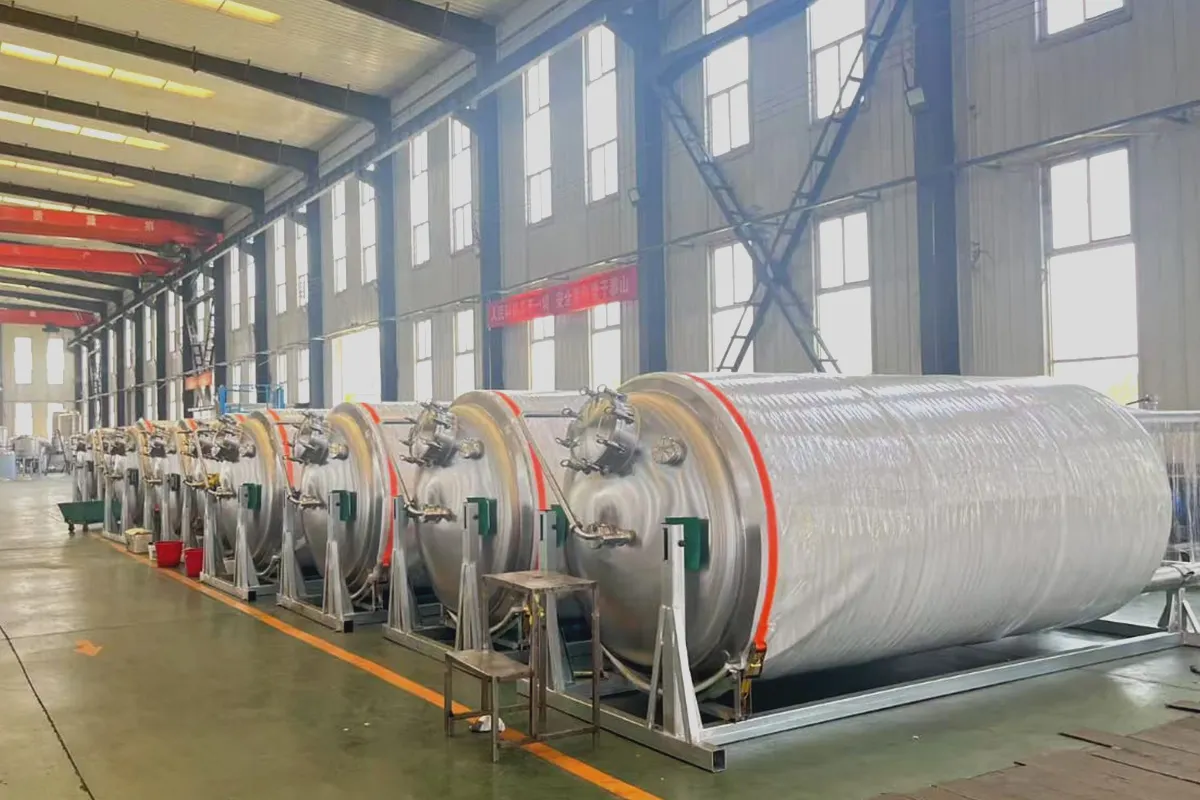 custom 200HL fermentation tank for large brewery
