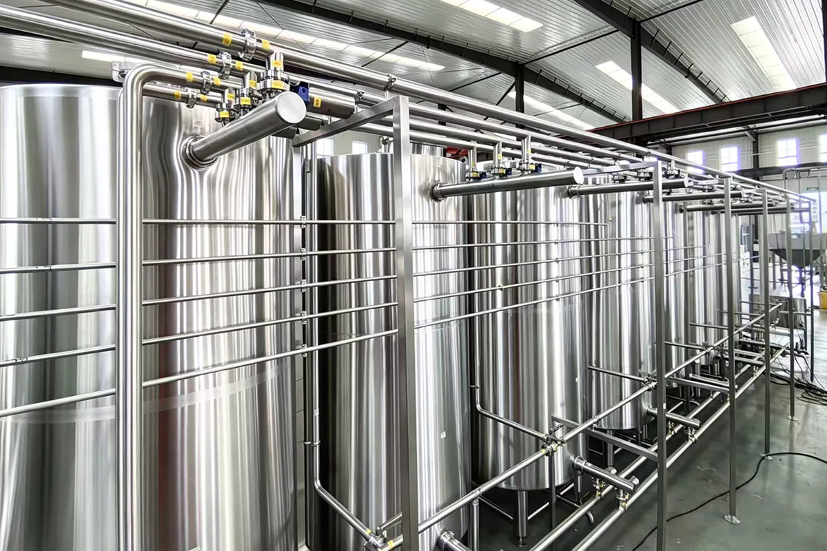 2000L 5000L Fully Automatic CIP System For Large Scale Production
