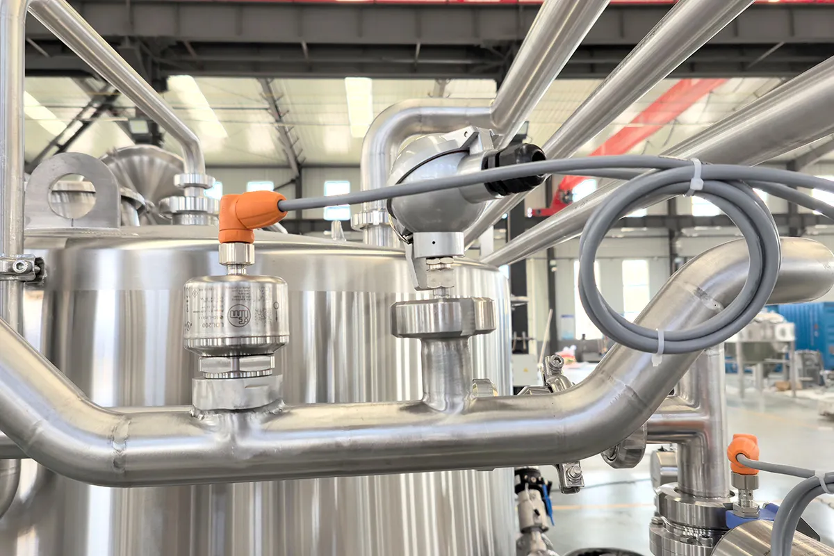 Custom Industrial 3 Vessels CIP Cleaning System for Beverage & Dairy Plants