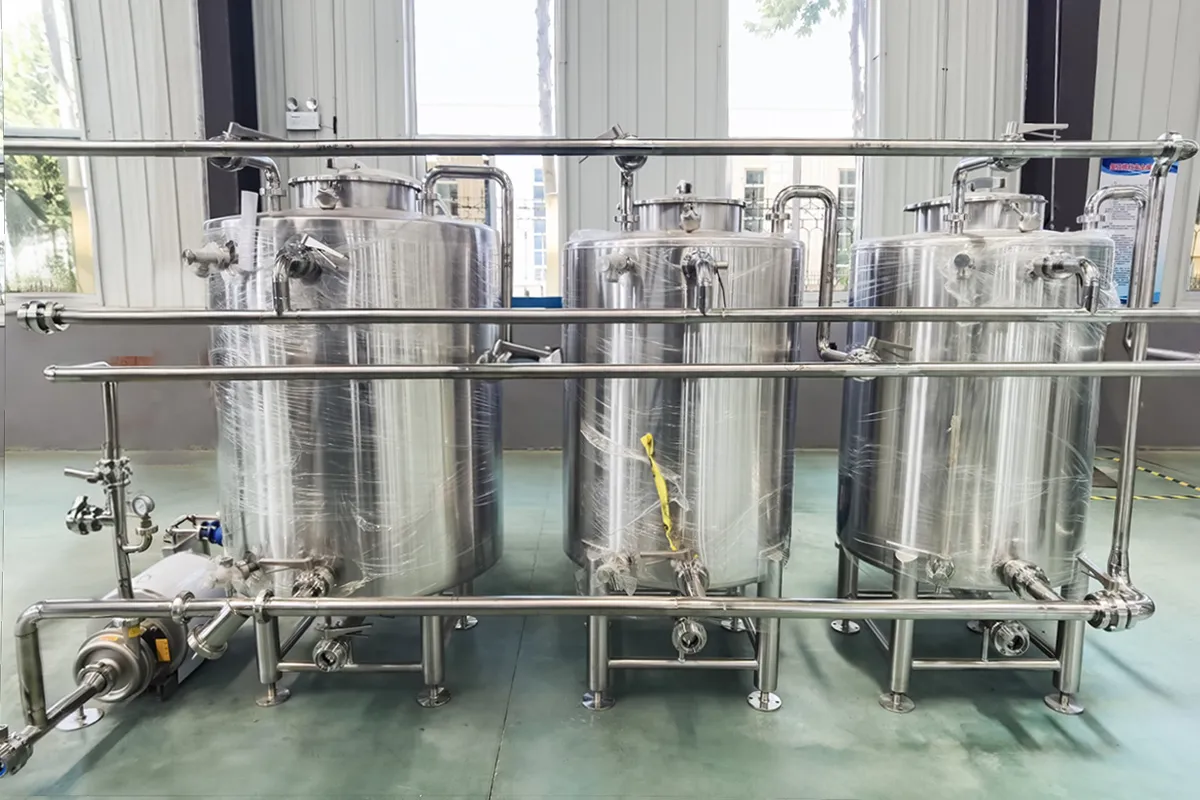 3 Vessels CIP system