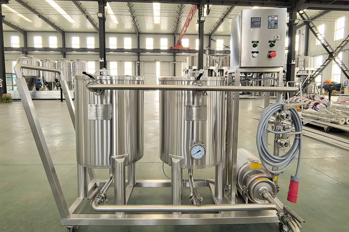 50L-200L Food Grade Portable CIP Cleaning Cart Full Product View