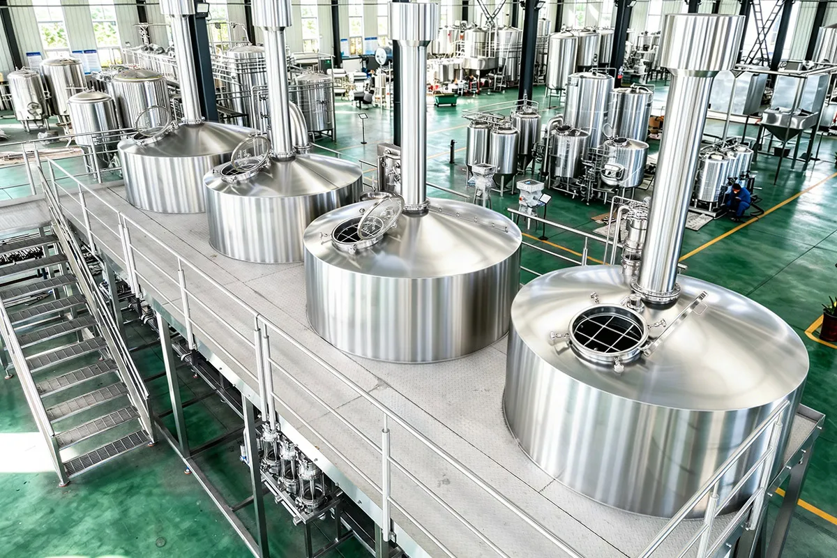 Automatic 25HL (2500L) Four Vessel Brewhouse for Commercial Beer Brewing Production